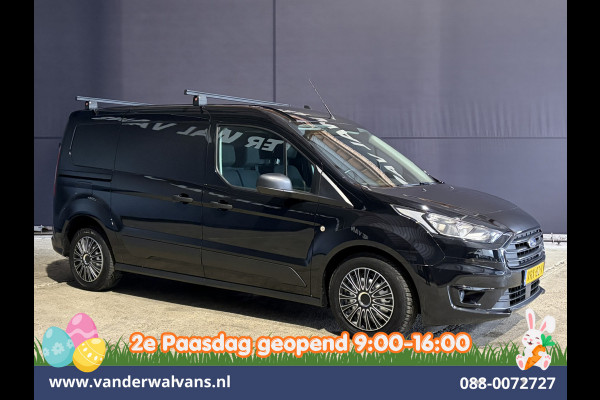 Ford Transit Connect 1.5 EcoBlue 100pk L2H1 Euro6 Airco | 3-Zits | Camera | Cruisecontrol | Trekhaak Dakdragers, Parkeersensoren, Verwarmde voorruit, Bijrijdersbank