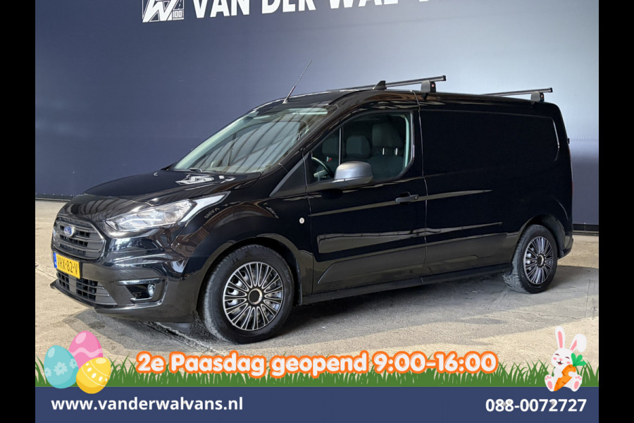 Ford Transit Connect 1.5 EcoBlue 100pk L2H1 Euro6 Airco | 3-Zits | Camera | Cruisecontrol | Trekhaak Dakdragers, Parkeersensoren, Verwarmde voorruit, Bijrijdersbank