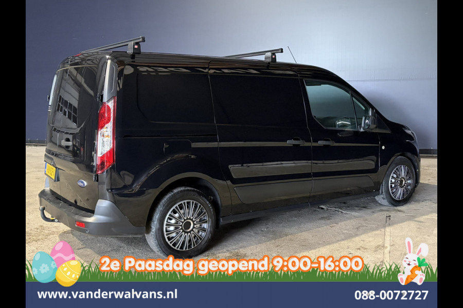 Ford Transit Connect 1.5 EcoBlue 100pk L2H1 Euro6 Airco | 3-Zits | Camera | Cruisecontrol | Trekhaak Dakdragers, Parkeersensoren, Verwarmde voorruit, Bijrijdersbank