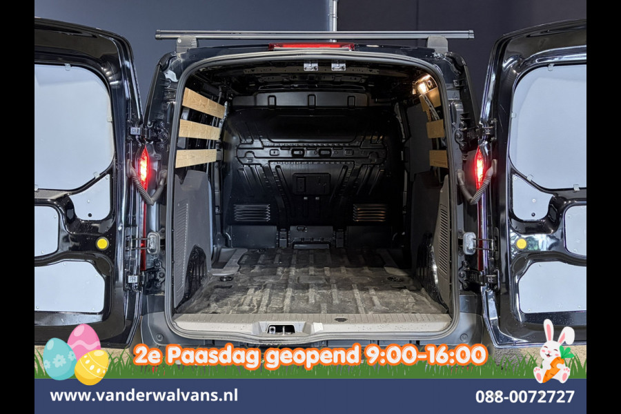Ford Transit Connect 1.5 EcoBlue 100pk L2H1 Euro6 Airco | 3-Zits | Camera | Cruisecontrol | Trekhaak Dakdragers, Parkeersensoren, Verwarmde voorruit, Bijrijdersbank