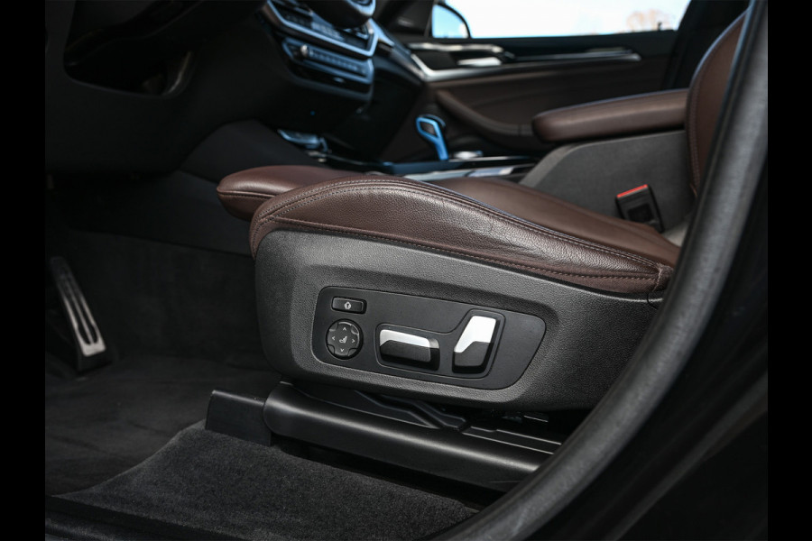 BMW iX3 High Executive 80 kWh M-Sport | Soh 100% | Facelift | Panoramadak | Comfort access | Trekhaak | Shadow-line | Sport seats | Active cruise | 360 camera | Head-up | Harman/Kardon