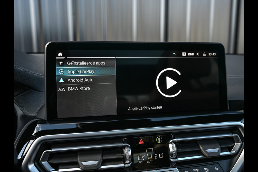 BMW iX3 High Executive 80 kWh M-Sport | Soh 100% | Facelift | Panoramadak | Comfort access | Trekhaak | Shadow-line | Sport seats | Active cruise | 360 camera | Head-up | Harman/Kardon