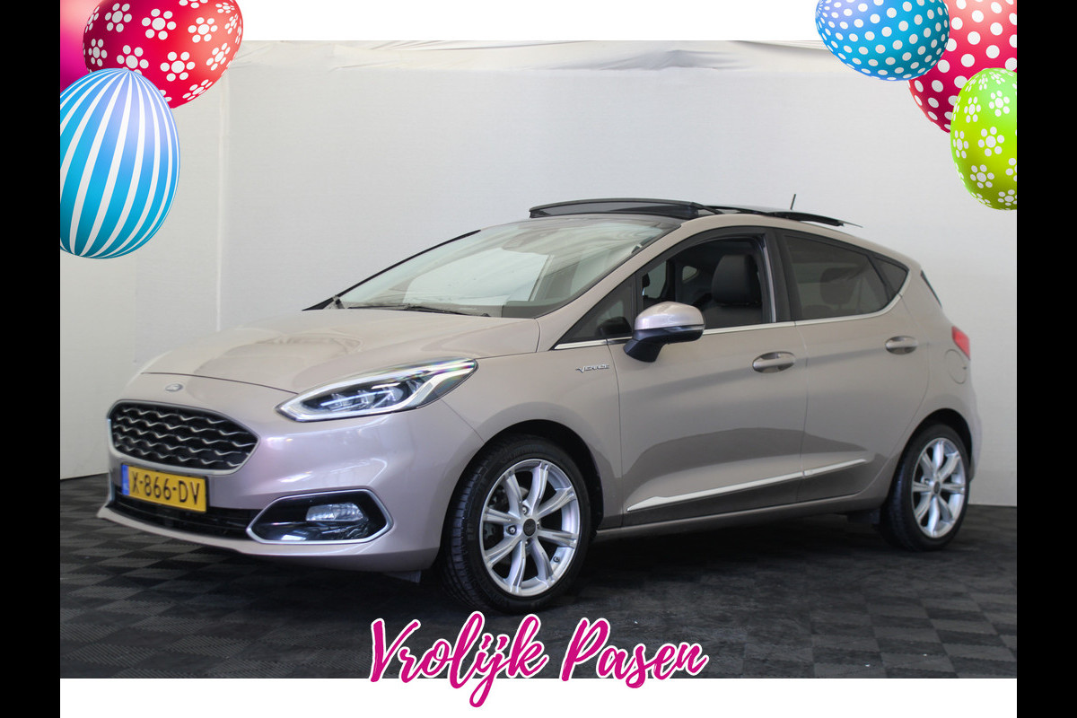 Ford Fiesta 1.0 EcoBoost Vignale |Pano|Stoel/stuur verw.|Camera| *Pasen Geopend!*