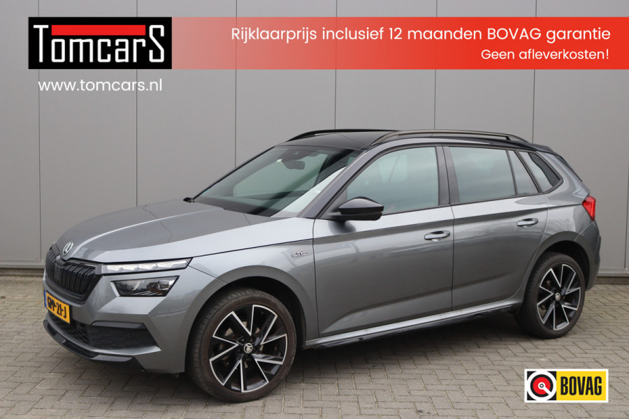Škoda Kamiq 1.5 TSI 150PK Automaat Monte Carlo Pano-dak/Navigatie/Camera/Elektr.-klep