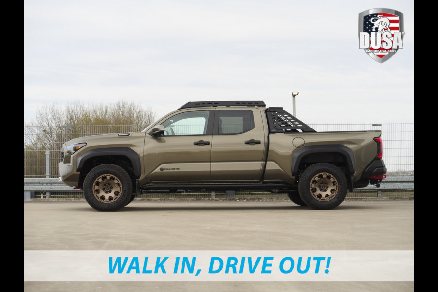 Toyota tacoma 2.4L | i-FORCE MAX | Trailhunter Roofrack | Led Pakket | Bronze Oxide | Nieuw Binnen!