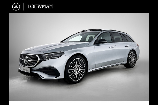 Mercedes-Benz E-Klasse Estate 300 e Business Solution AMG | Winterpakket | Nightpakket | Comfortpakket Plus | Trekhaak | Head-up display | Panoramaschuifdak | 20" multispaaks AMG velgen |