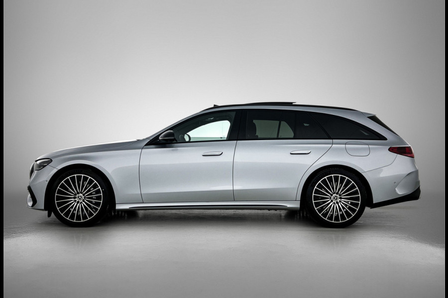 Mercedes-Benz E-Klasse Estate 300 e Business Solution AMG | Winterpakket | Nightpakket | Comfortpakket Plus | Trekhaak | Head-up display | Panoramaschuifdak | 20" multispaaks AMG velgen |