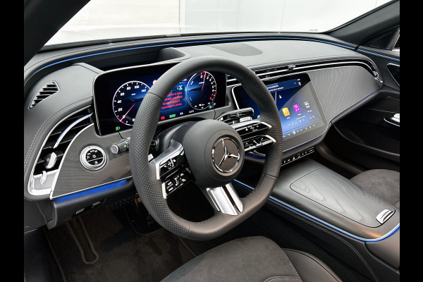 Mercedes-Benz E-Klasse Estate 300 e Business Solution AMG | Winterpakket | Nightpakket | Comfortpakket Plus | Trekhaak | Head-up display | Panoramaschuifdak | 20" multispaaks AMG velgen |