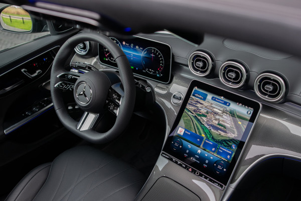 Mercedes-Benz C-Klasse 300 e AMG Magno|Nappa|Night|Rij-assistentie Plus|Keyless-Go|Stoelkoeling|Pano|360°|Burmester|19''