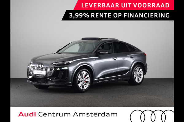 Audi Q6 Sportback e-tron S edition 83Kwh 252 pk Sportback | Techniek pakket plus | Glazen panoramadak | Bang & Olufsen 3D | Head-up display |