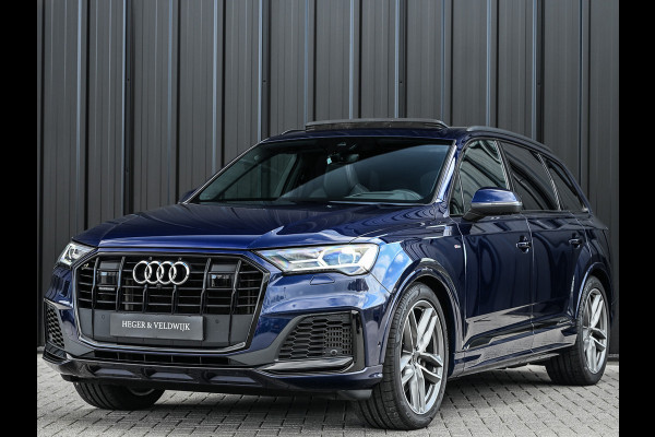 Audi Q7 55 TFSI e quattro Pro Line S | S-Seats | Panoramdak | Bang&Olufsen | Head-up | Memory | Trekhaak | Luchtvering | 360 camera | Soft-close | Adaptive cruise
