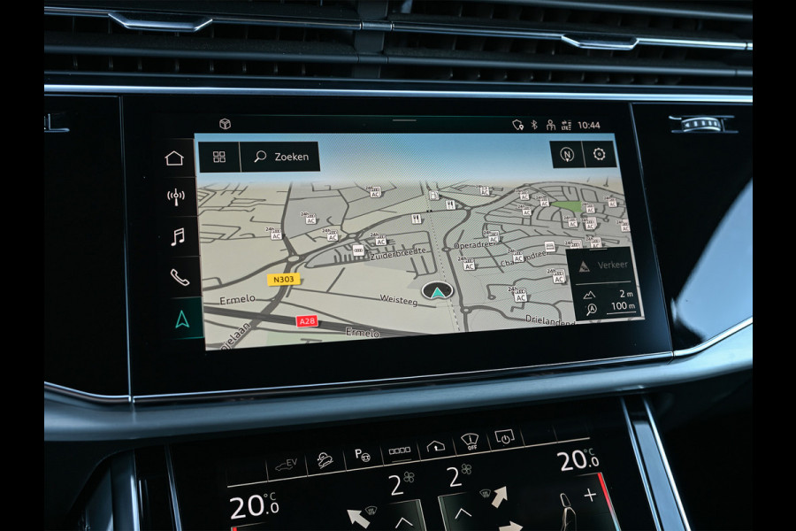 Audi Q7 55 TFSI e quattro Pro Line S | S-Seats | Panoramdak | Bang&Olufsen | Head-up | Memory | Trekhaak | Luchtvering | 360 camera | Soft-close | Adaptive cruise