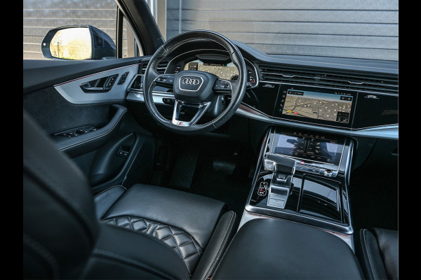 Audi Q7 55 TFSI e quattro Pro Line S | S-Seats | Panoramdak | Bang&Olufsen | Head-up | Memory | Trekhaak | Luchtvering | 360 camera | Soft-close | Adaptive cruise