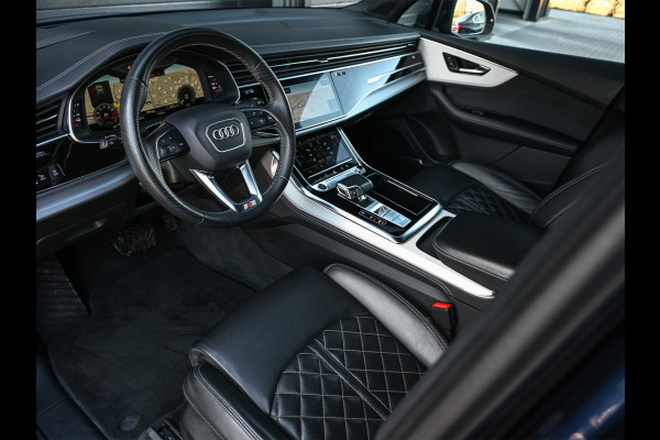 Audi Q7 55 TFSI e quattro Pro Line S | S-Seats | Panoramdak | Bang&Olufsen | Head-up | Memory | Trekhaak | Luchtvering | 360 camera | Soft-close | Adaptive cruise