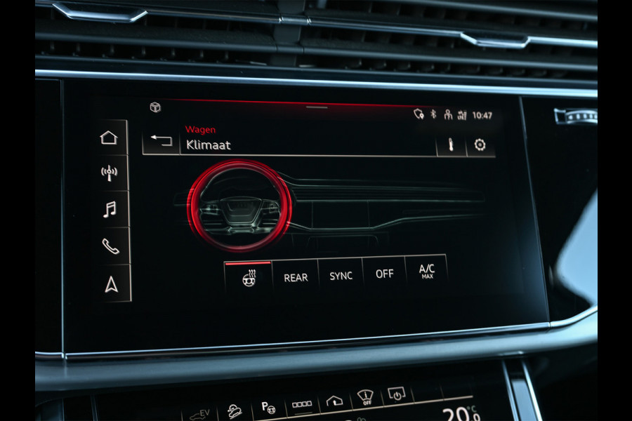 Audi Q7 55 TFSI e quattro Pro Line S | S-Seats | Panoramdak | Bang&Olufsen | Head-up | Memory | Trekhaak | Luchtvering | 360 camera | Soft-close | Adaptive cruise