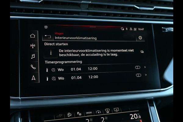 Audi Q7 55 TFSI e quattro Pro Line S | S-Seats | Panoramdak | Bang&Olufsen | Head-up | Memory | Trekhaak | Luchtvering | 360 camera | Soft-close | Adaptive cruise