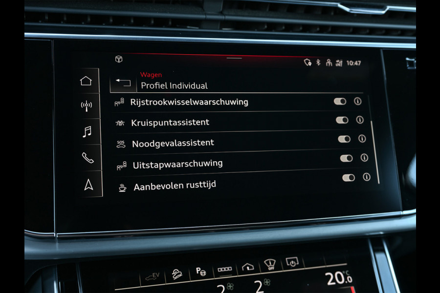 Audi Q7 55 TFSI e quattro Pro Line S | S-Seats | Panoramdak | Bang&Olufsen | Head-up | Memory | Trekhaak | Luchtvering | 360 camera | Soft-close | Adaptive cruise