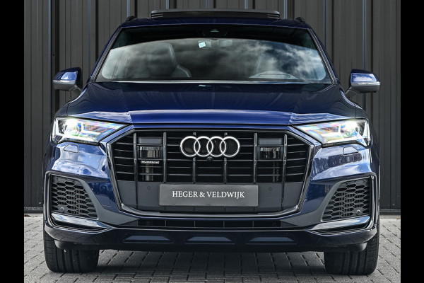 Audi Q7 55 TFSI e quattro Pro Line S | S-Seats | Panoramdak | Bang&Olufsen | Head-up | Memory | Trekhaak | Luchtvering | 360 camera | Soft-close | Adaptive cruise