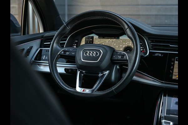 Audi Q7 55 TFSI e quattro Pro Line S | S-Seats | Panoramdak | Bang&Olufsen | Head-up | Memory | Trekhaak | Luchtvering | 360 camera | Soft-close | Adaptive cruise