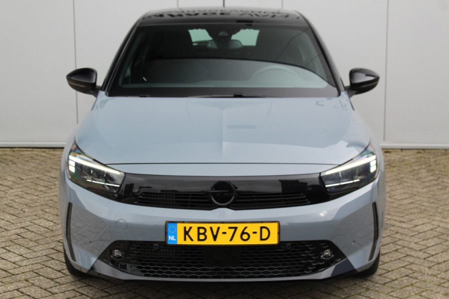 Opel Corsa 1.2-100pk Turbo GS Line. Erg mooie sportieve wagen met slechts 18.000km ! Panoramadak, Autm. airco, Cruise Control, Apple Carplay-Mirror link, Camera, Stoel- en stuurwielverw., side- en lane assist, camera, parkeersensoren v+a etc.