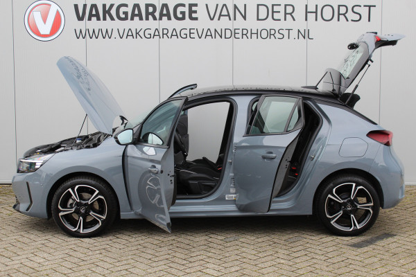 Opel Corsa 1.2-100pk Turbo GS Line. Erg mooie sportieve wagen met slechts 18.000km ! Panoramadak, Autm. airco, Cruise Control, Apple Carplay-Mirror link, Camera, Stoel- en stuurwielverw., side- en lane assist, camera, parkeersensoren v+a etc.