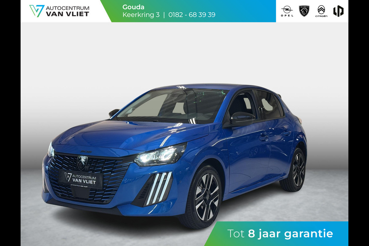 Peugeot 208 1.2 Hybrid 110 e-DCS6 Allure VOORRAAD DEAL | Automaat | Navigatie | 360 camera | Draadloze telefoonlader |