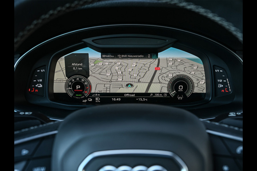 Audi Q8 55 TFSI e quattro Pro Line | Head-Up | Night vision | Luchtvering | Adaptive cruise | 360 Camera | Soft close | Keyless | Ambiance interieur | Achterbank verwarming | Trekhaak