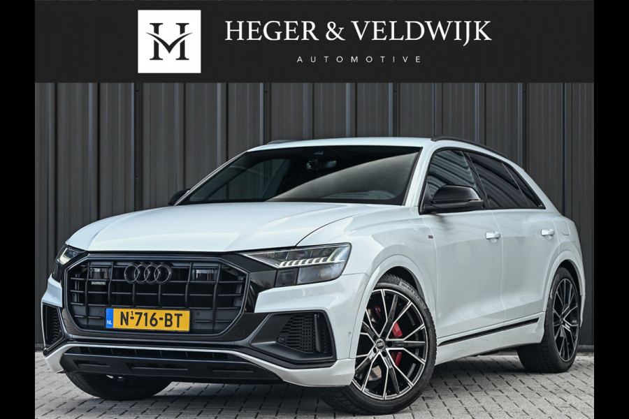 Audi Q8 55 TFSI e quattro Pro Line | S-Seats | B&O Sound | Head-Up | Night vision | Luchtvering | Adaptive cruise  | Camera | Keyless | Ambiance interieur |
