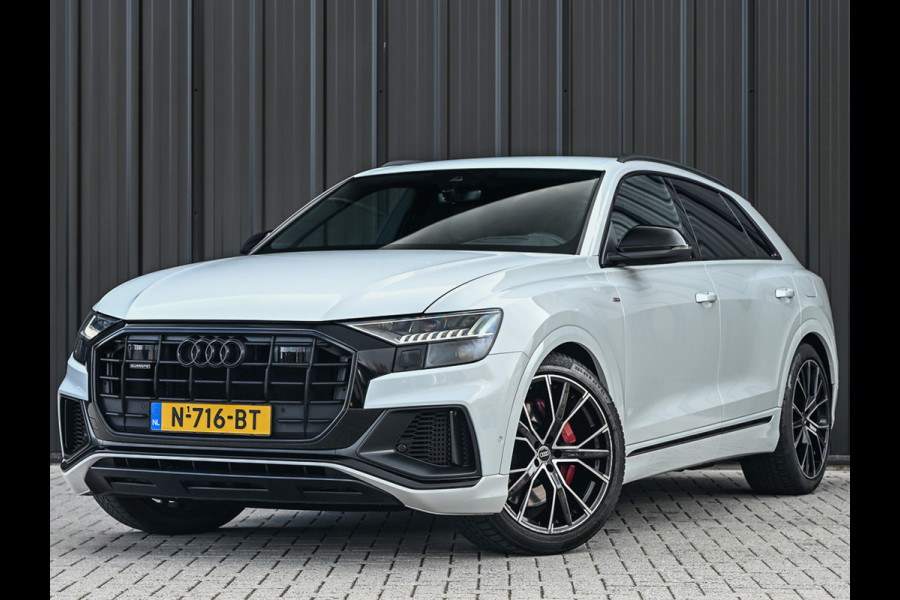 Audi Q8 55 TFSI e quattro Pro Line | S-Seats | B&O Sound | Head-Up | Night vision | Luchtvering | Adaptive cruise  | Camera | Keyless | Ambiance interieur |