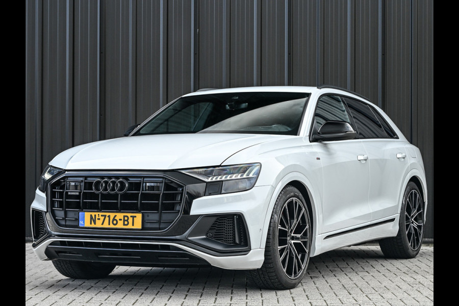 Audi Q8 55 TFSI e quattro Pro Line | S-Seats | B&O Sound | Head-Up | Night vision | Luchtvering | Adaptive cruise  | Camera | Keyless | Ambiance interieur |
