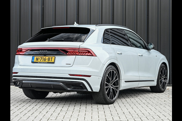 Audi Q8 55 TFSI e quattro Pro Line | S-Seats | B&O Sound | Head-Up | Night vision | Luchtvering | Adaptive cruise  | Camera | Keyless | Ambiance interieur |