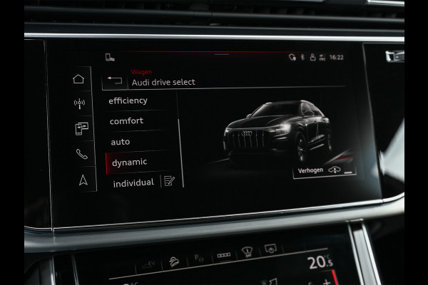 Audi Q8 55 TFSI e quattro Pro Line | S-Seats | B&O Sound | Head-Up | Night vision | Luchtvering | Adaptive cruise  | Camera | Keyless | Ambiance interieur |