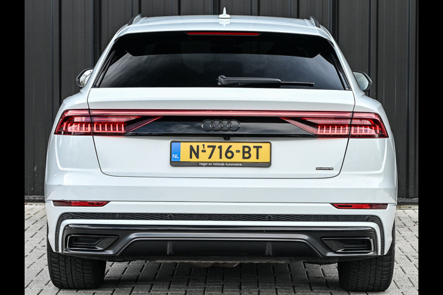 Audi Q8 55 TFSI e quattro Pro Line | S-Seats | B&O Sound | Head-Up | Night vision | Luchtvering | Adaptive cruise  | Camera | Keyless | Ambiance interieur |