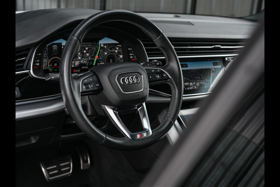 Audi Q8 55 TFSI e quattro Pro Line | S-Seats | B&O Sound | Head-Up | Night vision | Luchtvering | Adaptive cruise  | Camera | Keyless | Ambiance interieur |