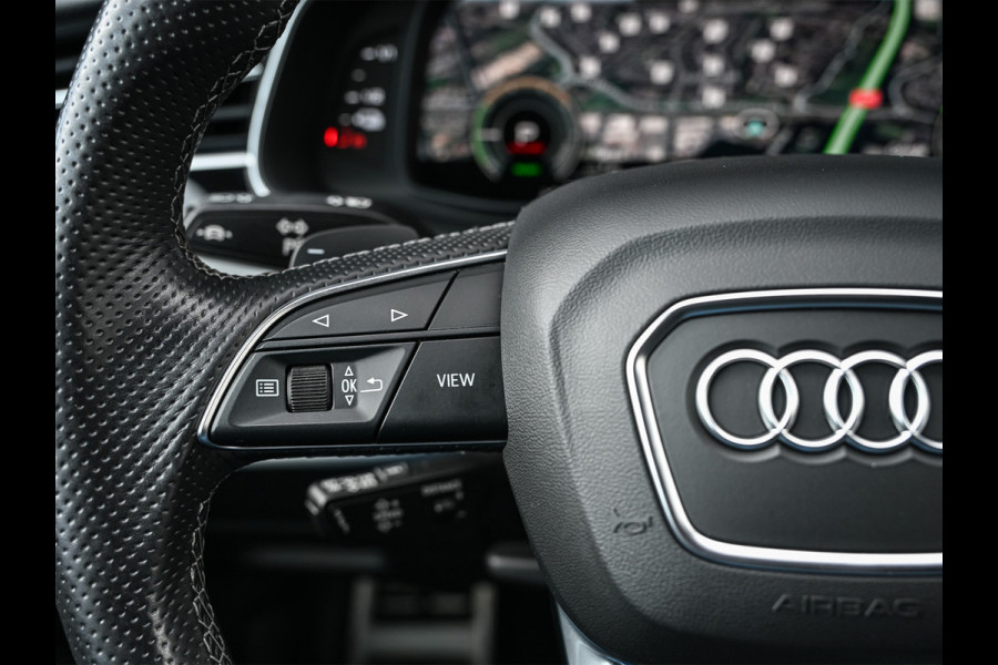 Audi Q8 55 TFSI e quattro Pro Line | S-Seats | B&O Sound | Head-Up | Night vision | Luchtvering | Adaptive cruise  | Camera | Keyless | Ambiance interieur |