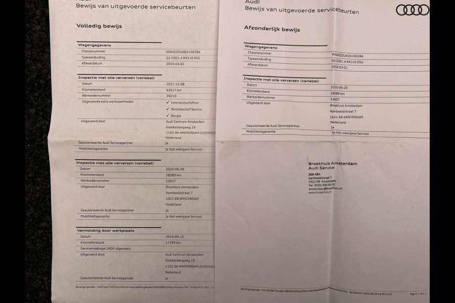 Audi Q2 1.4 TFSI CoD Sport Pro Line | Origineel NL | Navigatie | Climate/Control | Cruise/ Control | PDC |