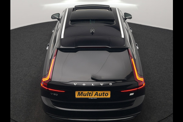 Volvo V90 T8 AWD Inscription Exclusive PHEV 394pk Dealer O.H. | Panodak | Head Up | Adaptive Cruise | 360 Camera | Bowers & Wilkins | Lederen Sportstoelen Ventilatie & Memory | Keyless | Blis | Stoelen & Stuur Verwarmd | Apple Carplay | Plug In Hybrid