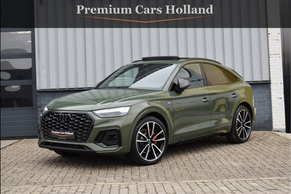 Audi Q5 Sportback 55 TFSI e S-Line 367 Pk Pano RS-Stoel Luchtvering Carbon SQ5 Keyless Matrix Oled 21 Inch