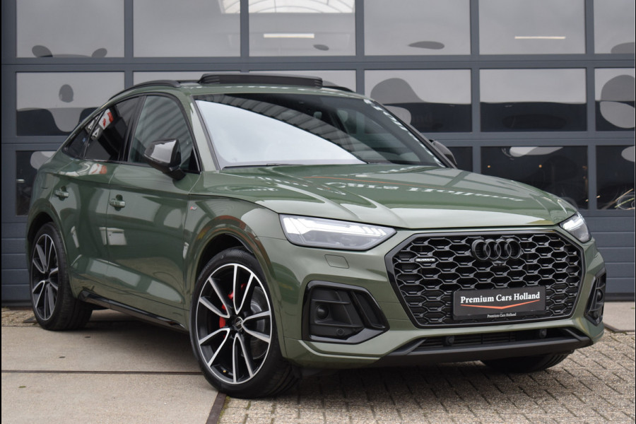 Audi Q5 Sportback 55 TFSI e S-Line 367 Pk Pano RS-Stoel Luchtvering Carbon SQ5 Keyless Matrix Oled 21 Inch