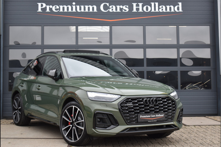 Audi Q5 Sportback 55 TFSI e S-Line 367 Pk Pano RS-Stoel Luchtvering Carbon SQ5 Keyless Matrix Oled 21 Inch
