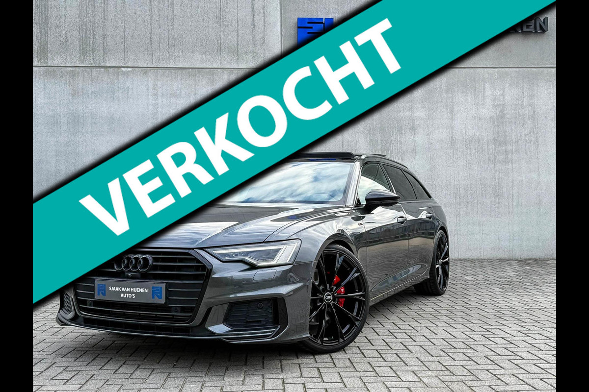 Audi A6 Avant 45 TFSI 245pk S-Tronic Competition S Edition S-Line NL! Pano|Virtual|S-Sportstoel+Memory|Matrix|Black Pack|360° View