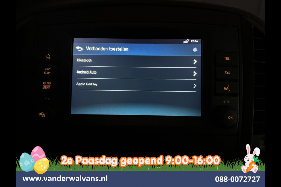 Mercedes-Benz Vito 114 CDI 136pk 9G-Tronic Automaat L2H1 Euro6 Airco | Camera | Navigatie | Apple Carplay Cruisecontrol, Android Auto, Bijrijdersbank, Achterklep