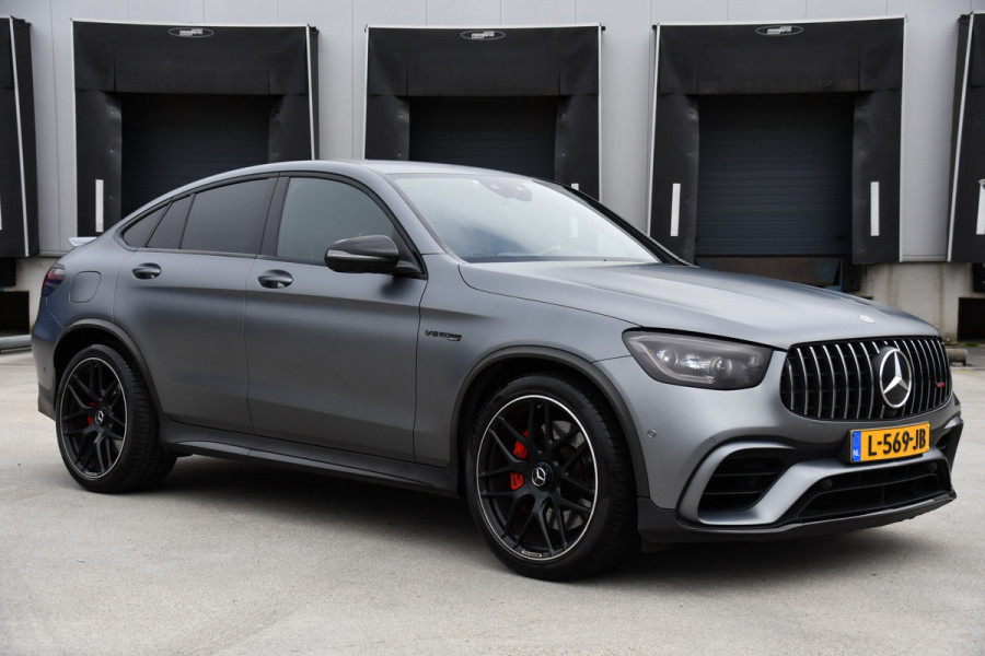 Mercedes-Benz GLC Coupé AMG 63 S 4MATIC+ Premium Plus 360 Camera | Burmester | Carbon | Stoelmassage & koeling | 510pk | Carplay | Leder | Cruise | Automaat