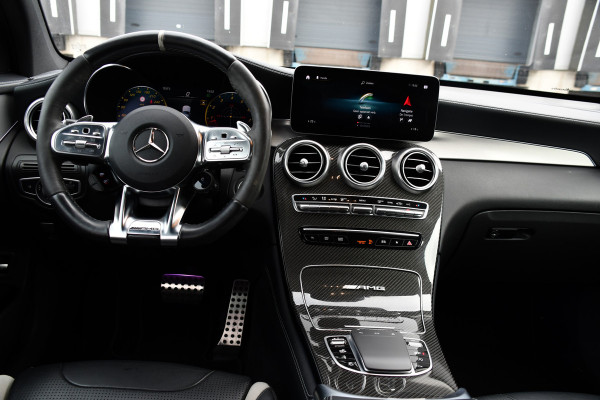 Mercedes-Benz GLC Coupé AMG 63 S 4MATIC+ Premium Plus 360 Camera | Burmester | Carbon | Stoelmassage & koeling | 510pk | Carplay | Leder | Cruise | Automaat