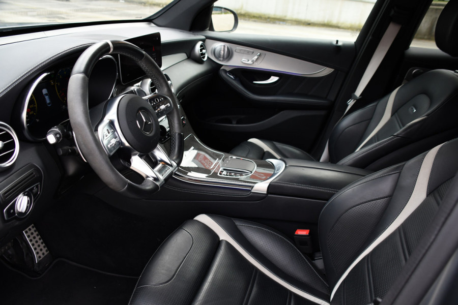 Mercedes-Benz GLC Coupé AMG 63 S 4MATIC+ Premium Plus 360 Camera | Burmester | Carbon | Stoelmassage & koeling | 510pk | Carplay | Leder | Cruise | Automaat