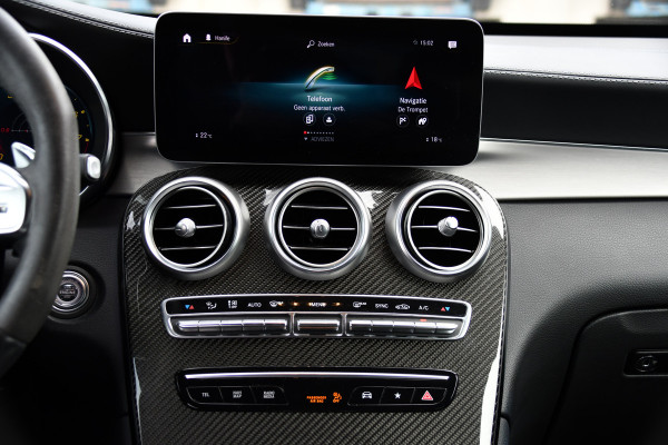 Mercedes-Benz GLC Coupé AMG 63 S 4MATIC+ Premium Plus 360 Camera | Burmester | Carbon | Stoelmassage & koeling | 510pk | Carplay | Leder | Cruise | Automaat