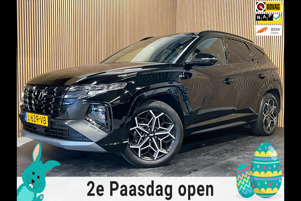 Hyundai Tucson 1.6 T-GDI HEV N Line Sky|FULL OPTION|PANORAMADAK|AFN.TREKH|ACC|KRELL|STOELVERW+VENT|STUURVERW.|360 CAMERA|NL-AUTO|