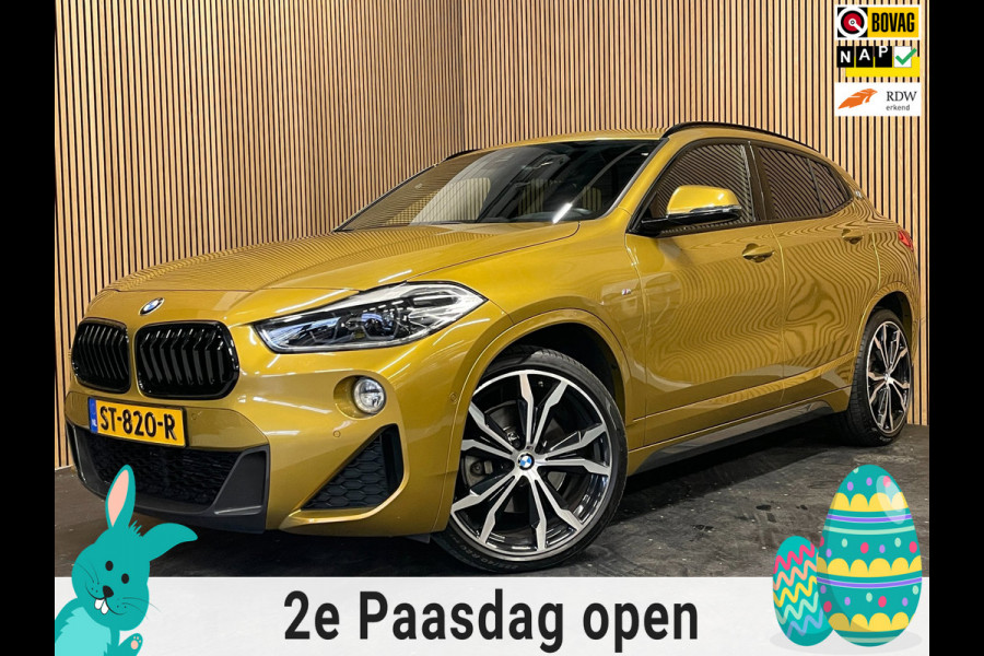 BMW X2 2.0i xDrive High Executive M|AUTOMAAT|FULLOPTION|LEDER|MEMORY|HEADUP|ELEK,A-KLEP|NAVI|STOELVERW|CAMERA|CRUISE+CLIMATE CTRL|