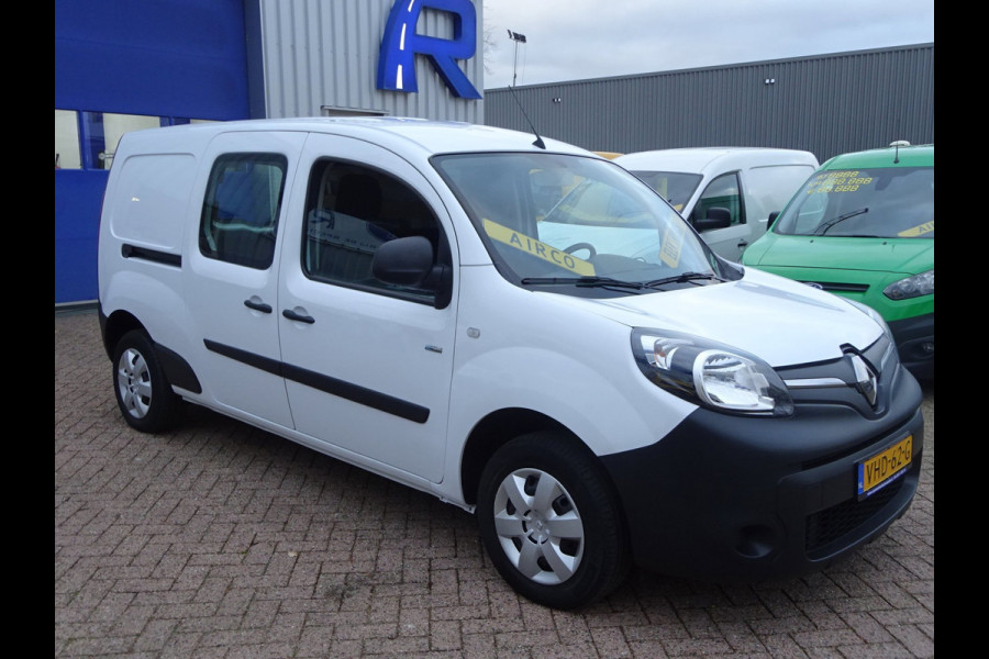 Renault Kangoo Z.E. 33 Maxi INCL KOOPACCU SOH 90% AIRCO NAVI CRUISE PDC 100 % Elektrisch