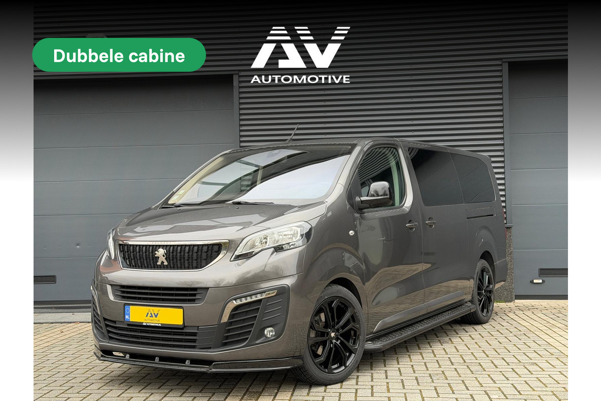 Peugeot Expert 2.0 BlueHDI 180 DC L3H1 XL | Dubbel cabine| Navigatie | CarPlay | Camera | Dodehoek detector | Trekhaak | F1 Flippers | Climate control | 5-Zitter | Nieuwe APK | Carpass